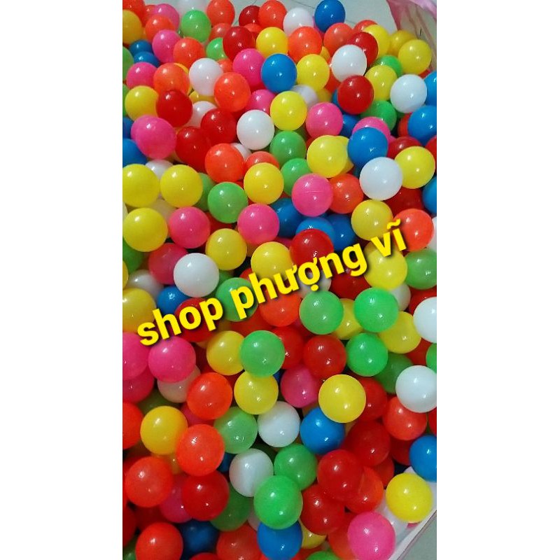 100 quả bóng nhựa Việt Nam cao cấp 5cm