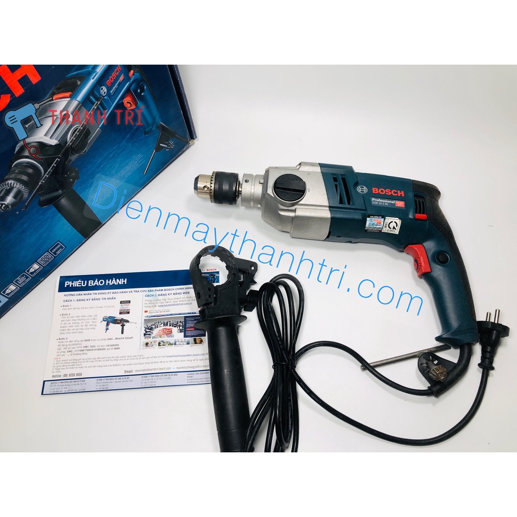 MÁY KHOAN ĐỘNG LỰCBOSCH (800W/13MM/2 TỐC ĐỘ) heavy duty