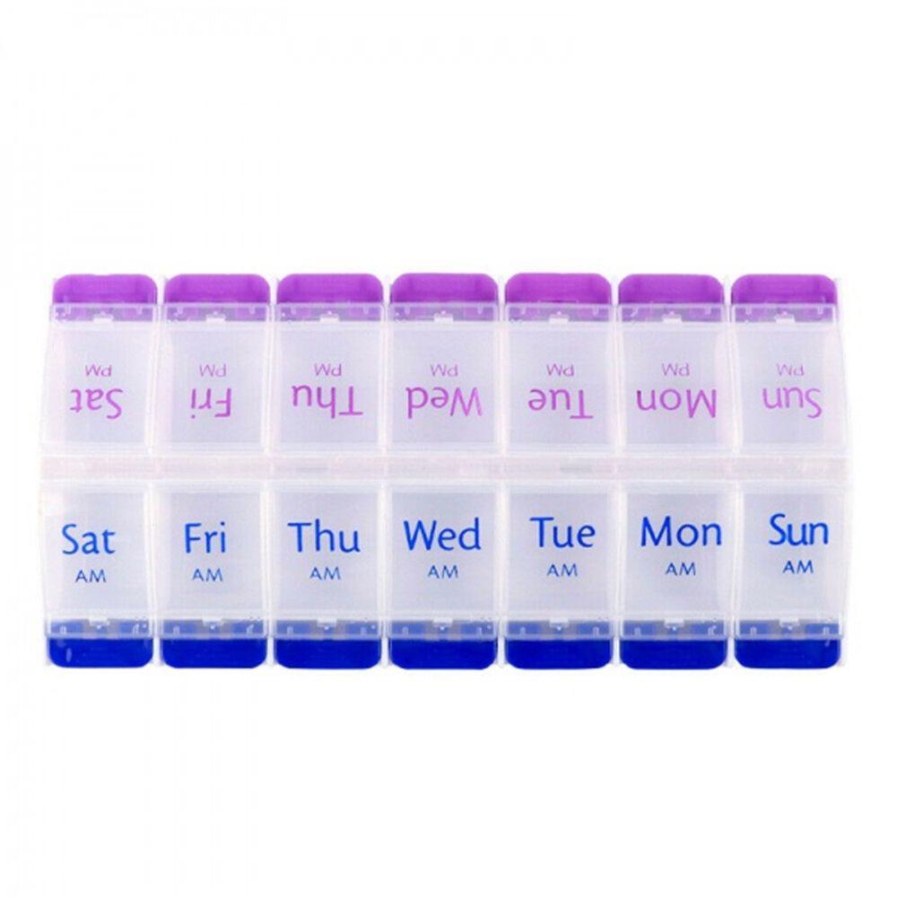 Hộp Đựng Thuốc 7 Ngày Chống Thấm Nước Nhỏ Gọn Tiện Dụng