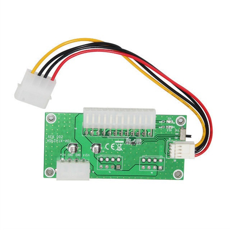 Thẻ Đồ Họa Mở Rộng Chuyển Đổi Nguồn Điện 24Pin Sang 4Pin Atx