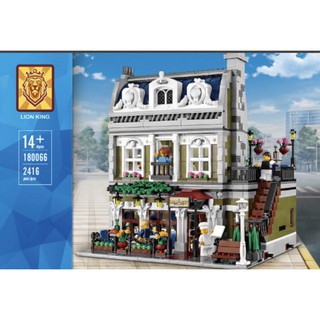 LEPIN MỚI - 180066 - MÔ HÌNH LẮP RÁP - KING 84010 - LEGO CREATORS 10243 NHÀ HÀNG PHÁP