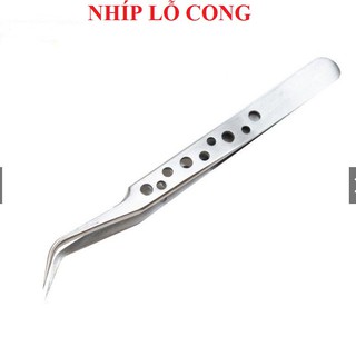 Nhíp tách mi lỗ cong dùng để tách mi, nối mi classic,dụng cụ nối mi