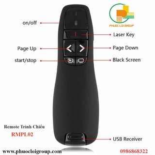 REMOTE TRÌNH CHIẾU - BÚT THUYẾT TRÌNH