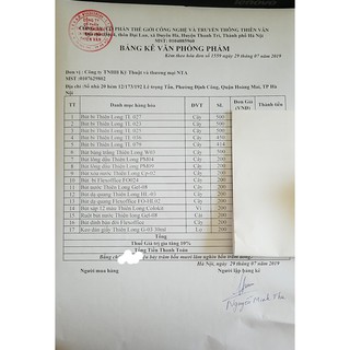 Bút dấu dòng các màu ( 10 bút )