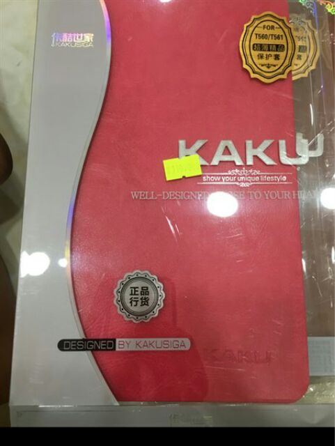 Bao da Samsung Galaxy Tab E 9.6 T560/ T565/ T561 hiệu Kaku trơn (Nhiều màu) | BigBuy360 - bigbuy360.vn