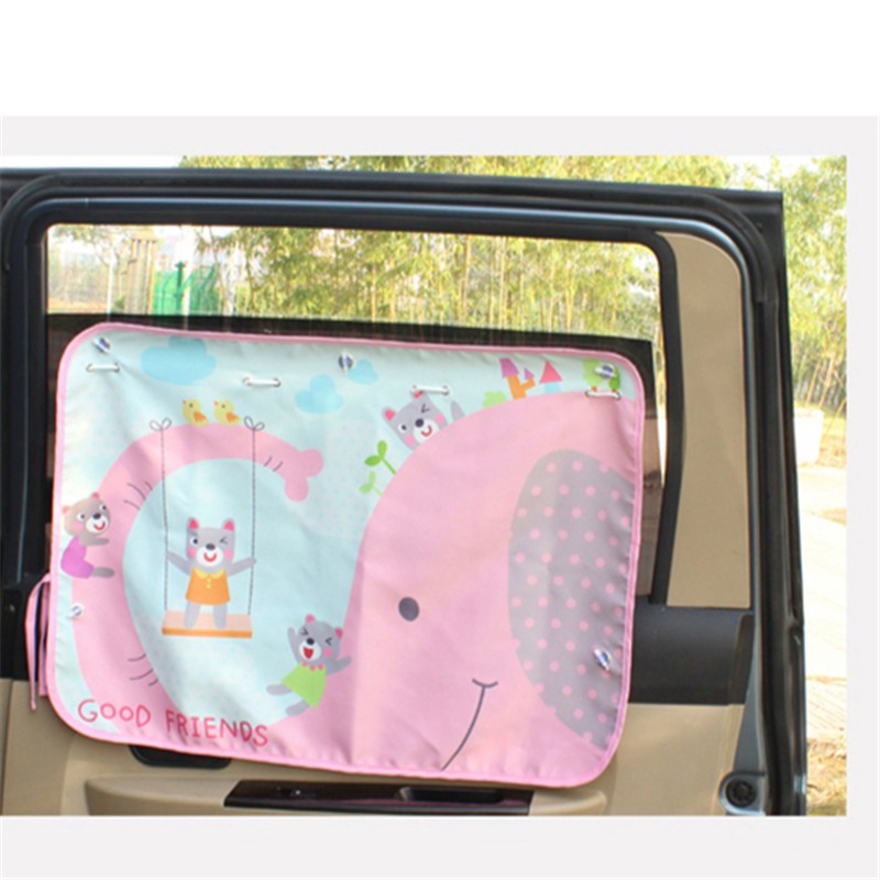 Rèm che nắng họa tiết hoạt hình cho xe hơi | BigBuy360 - bigbuy360.vn