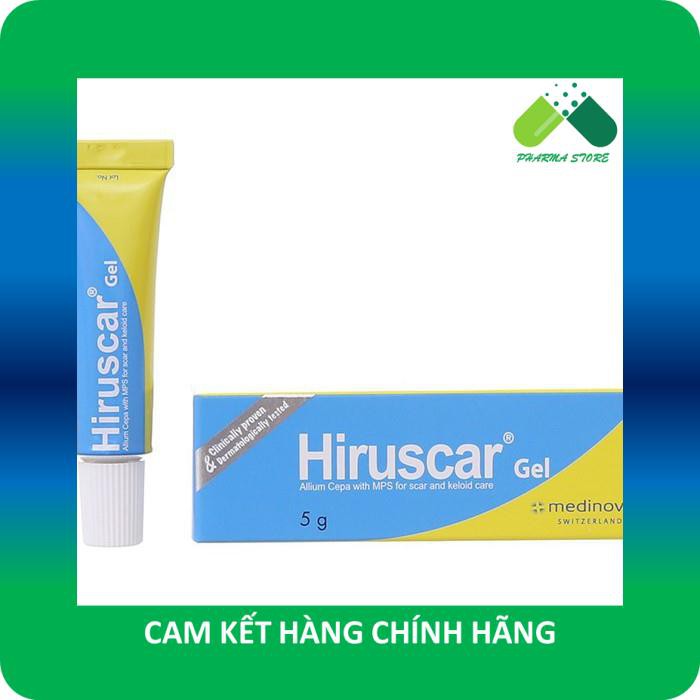 !!! Gel dùng cho sẹo vừa, sẹo lõm, sẹo thâm Hiruscar gel [hirusca]