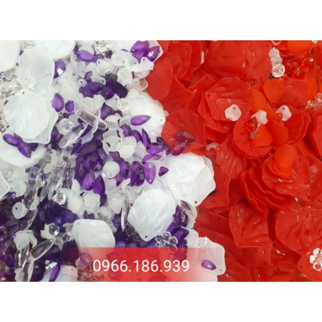 Combo nguyên liệu hoa pha lê