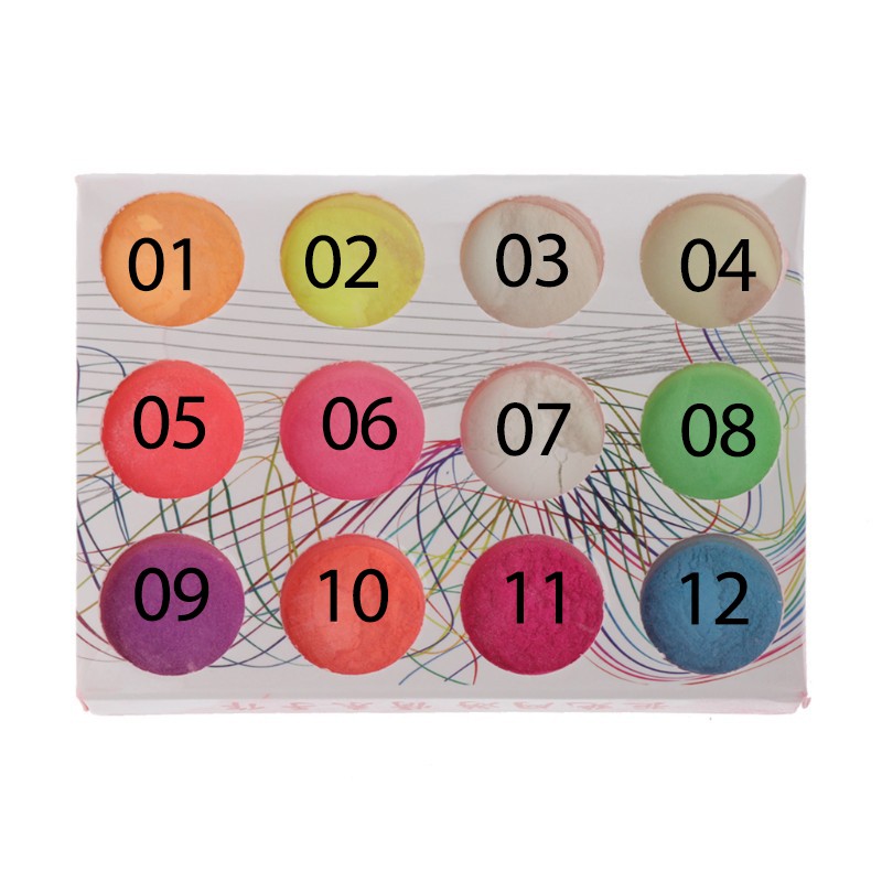 Bột dạ quang phát sáng - Dùng trong mỹ thuật, pha nhựa epoxy resin và trang trí nội thất, hủ 5gr