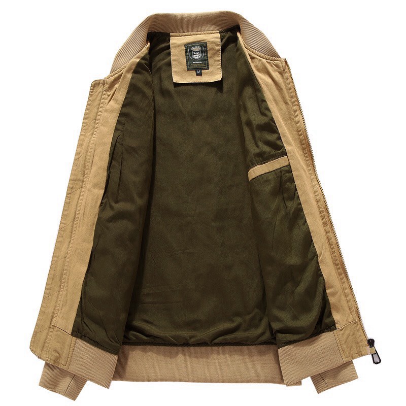 Áo khoác kaki nam 2 lớp logo thêu cực xịn , bao đẹp sang trọng phong độ cho ae THỜI TRANG KOKO MI
