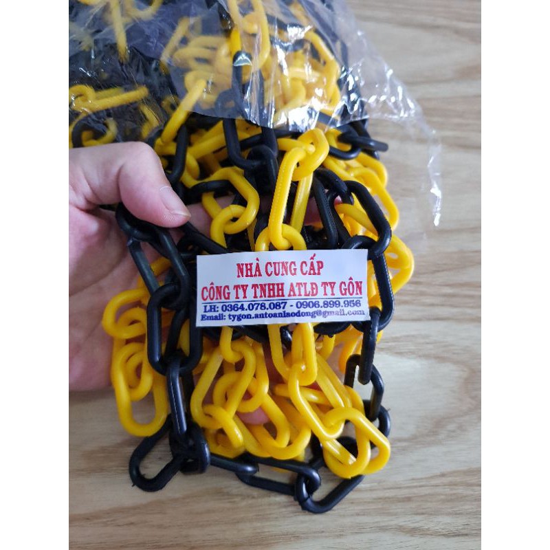 Dây xích nhựa cảnh báo an toàn/ phân luồng