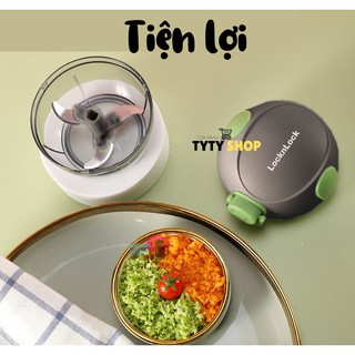 [Video] Dụng cụ băm rau củ quả mini Lock&Lock 180ml CKS321