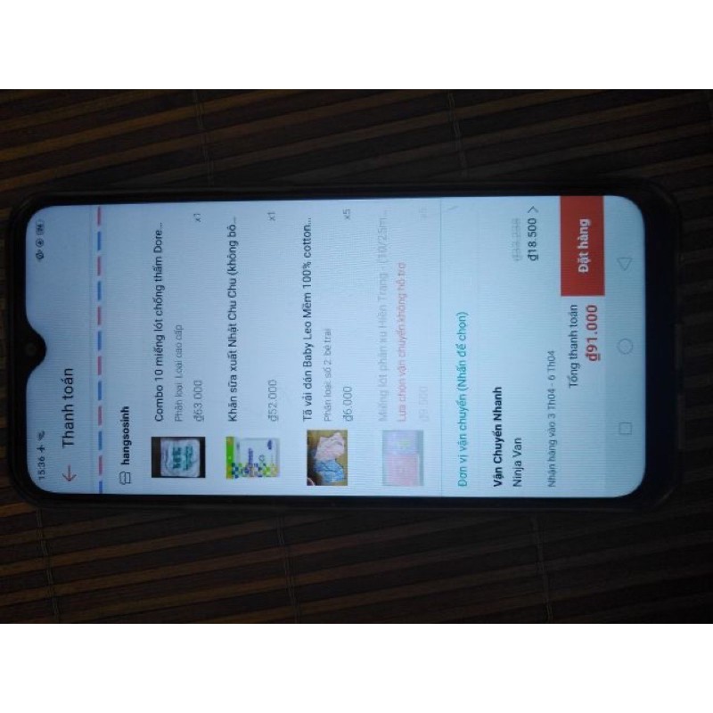 Combo khách đặt 2/4/2021