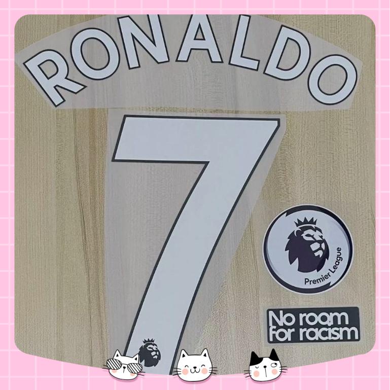 Bộ tên số Ronaldo dùng in lên áo quần bằng bàn ủi,bàn là