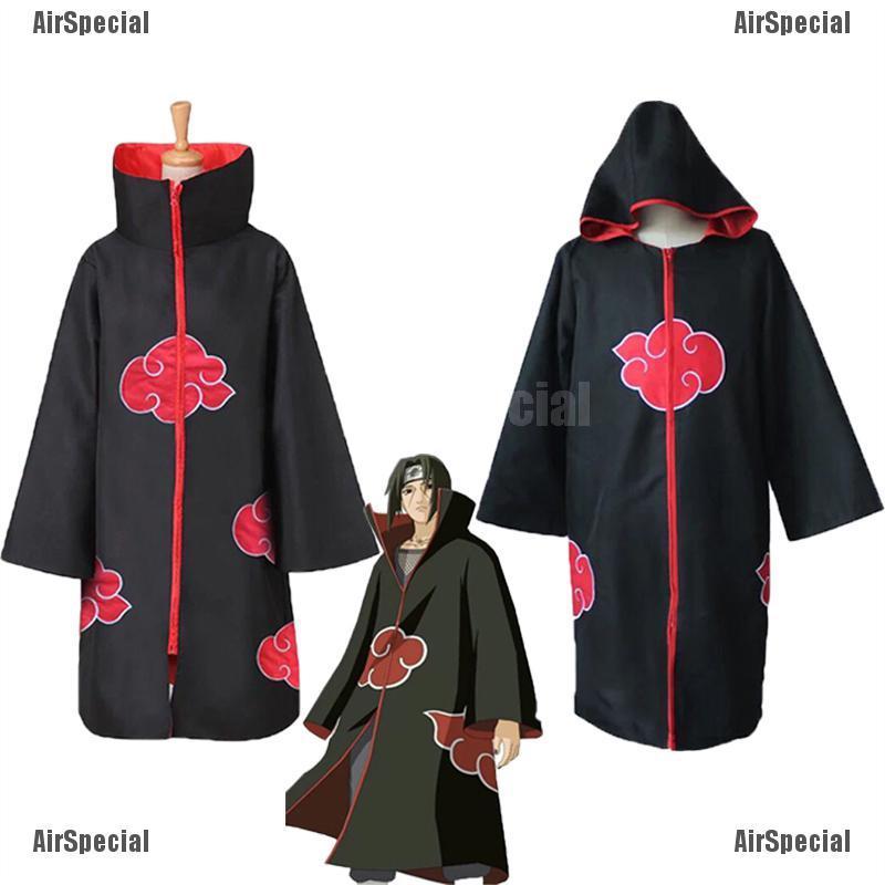 Áo Choàng Hóa Trang Akatsuki itachi Chất Lượng Cao