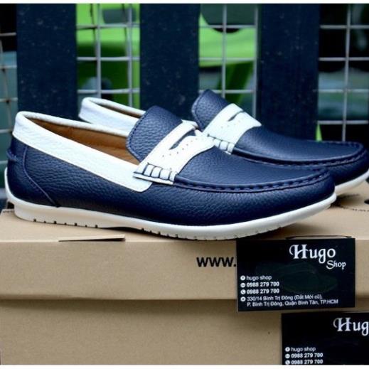 Giày Lười Da Bò Nam Clarks . Giày Mọi Hàng Việt Nam Xuất Khẩu 🏌️