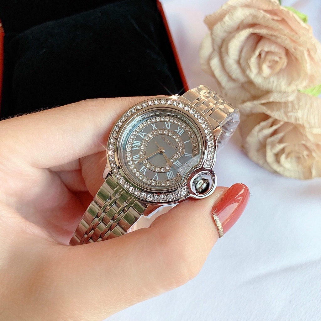 Đồng hồ nữ dây kim loại Mike 8403 chính hãng, mặt tròn, chống nước bảo hành 12 tháng