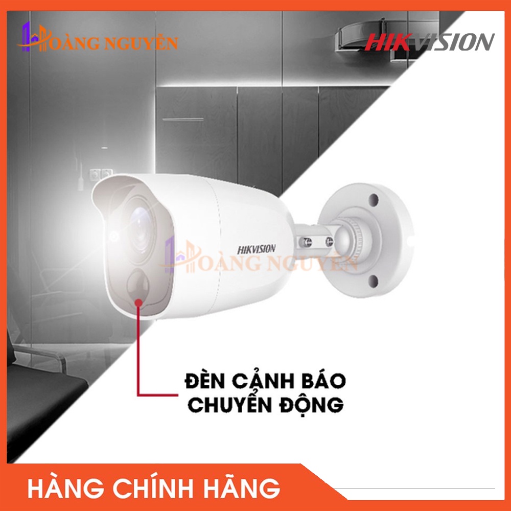 [NHÀ PHÂN PHỐI] Camera HDTVI PIR HIKVISION DS-2CE11H0T-PIRL(3.6mm)  5MP - Cảm Biến Hồng Ngoại Thụ Động – PIR