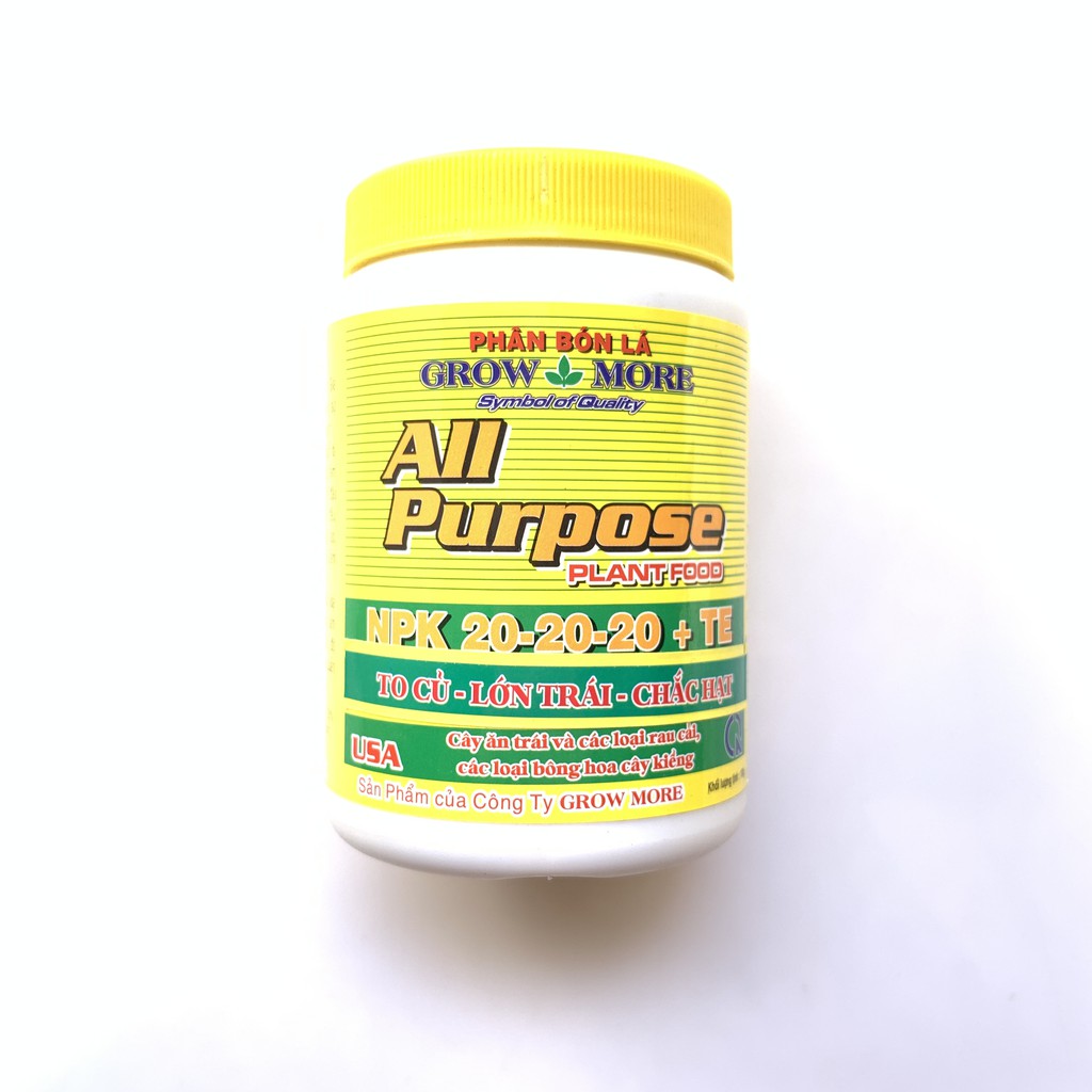 Phân bón lá Grow More 20 - 20 - 20 + TE 100gr