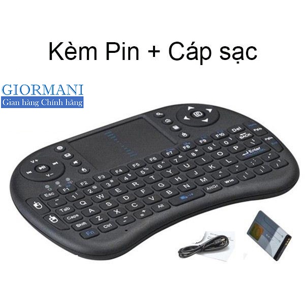 Chuột bay điều khiển Laptop Smart Tivi TV Box Pin Sạc Lithium - Hàng cao cấp GIORMANaptpoo
