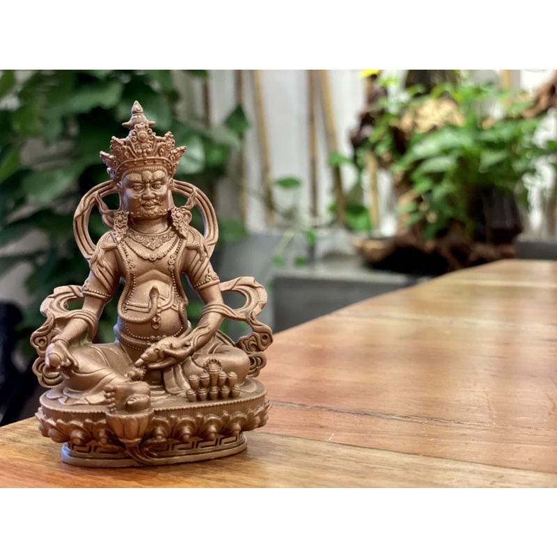 Tượng phật Hoàng Thần Tài 9cm Đồng đỏ