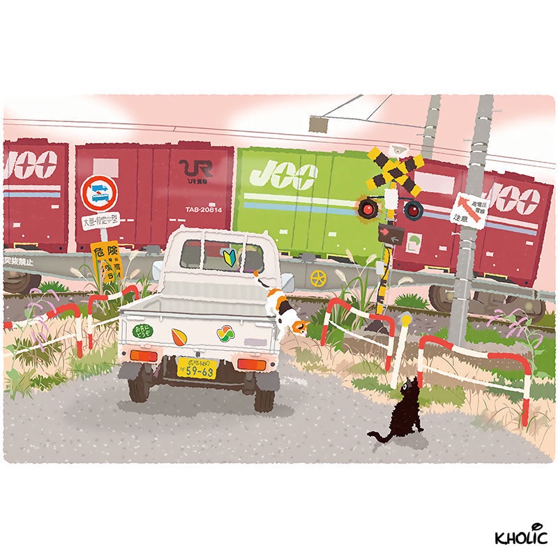 Mèo dễ thương, xếp hình bằng gỗ, xếp hình anime 300/500/1000 miếng, đồ chơi phát triển, tự làm