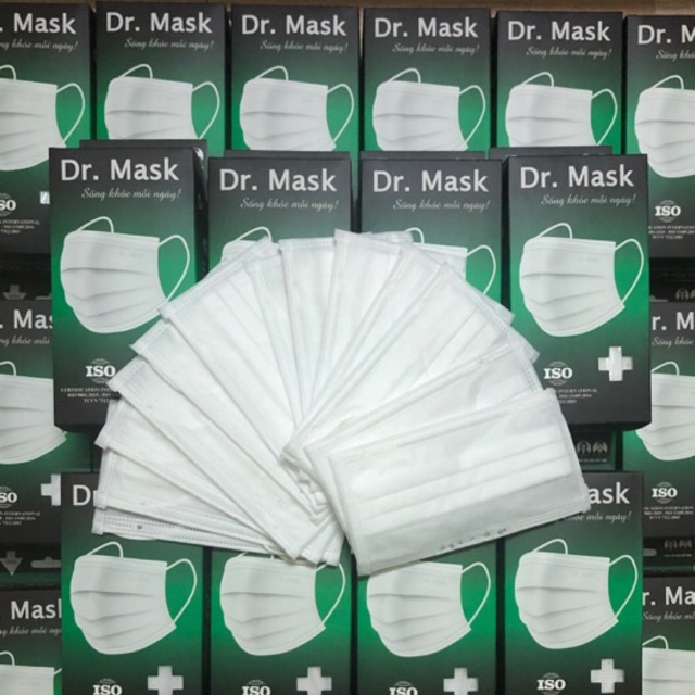 Khẩu trang kháng khuẩn 4 lớp Dr.Mask (30 cái/hộp)