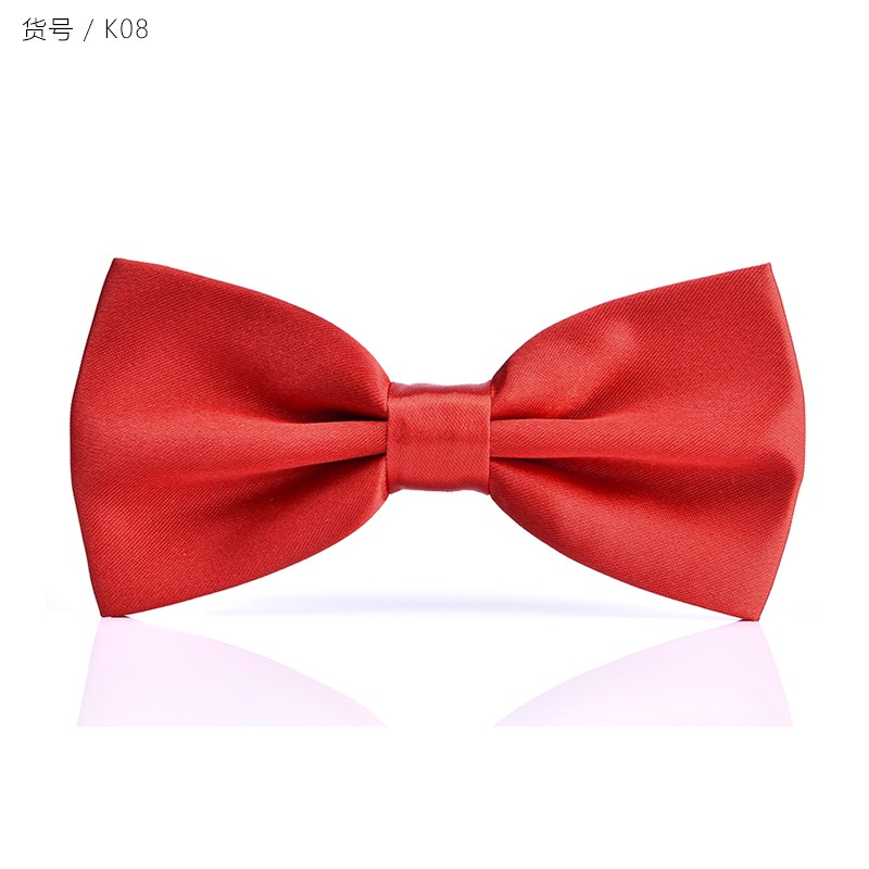 Cà Vạt Nơ Lụa Polyester Màu Sắc Đa Dạng Dành Cho Chú Rể