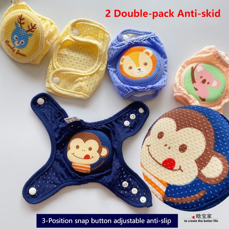 2 miếng-knee pads cho trẻ em bò và toddling | 0-8 tuổi anti-fall miếng đệm đầu gối | 2 bánh răng với khóa điều chỉnh