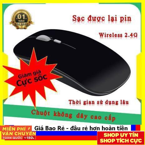 [GIÁ CỰC SỐC] Chuột sạc pin, không dây, cao cấp