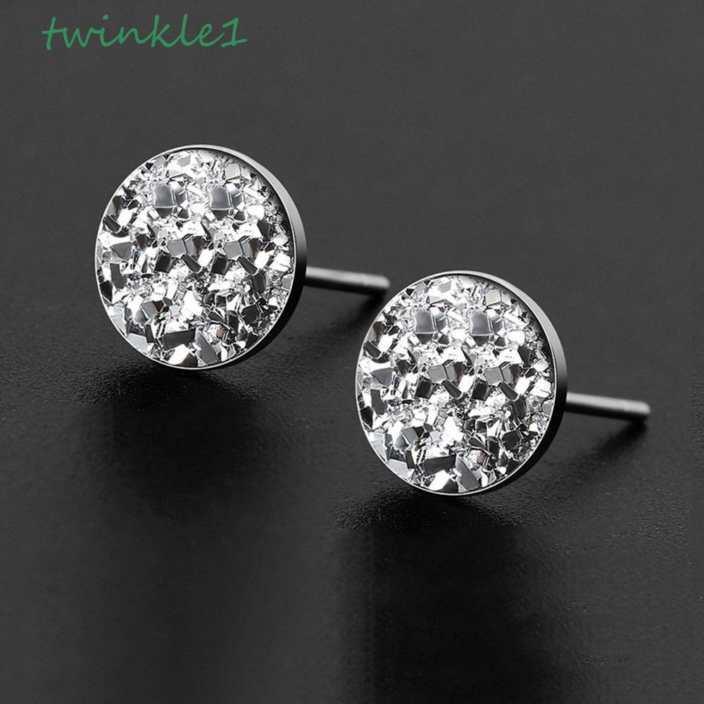 Bông Tai Mã Não Đen Phong Cách Hip Hop Punk Cá Tính Cho Nam Và Nữ