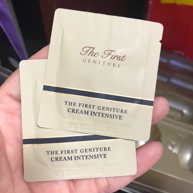 Combo 10 gói kem tái sinh The First Geniture Cream Intensive Ohui