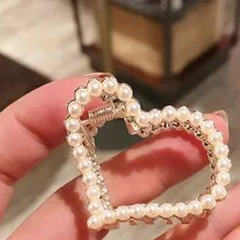 Kẹp Tóc Đính Ngọc Trai Thời Trang Hàn Quốc Cho Nữ