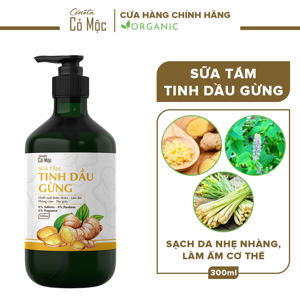 Sữa tắm tinh dầu gừng Cenota 300ml | BigBuy360 - bigbuy360.vn