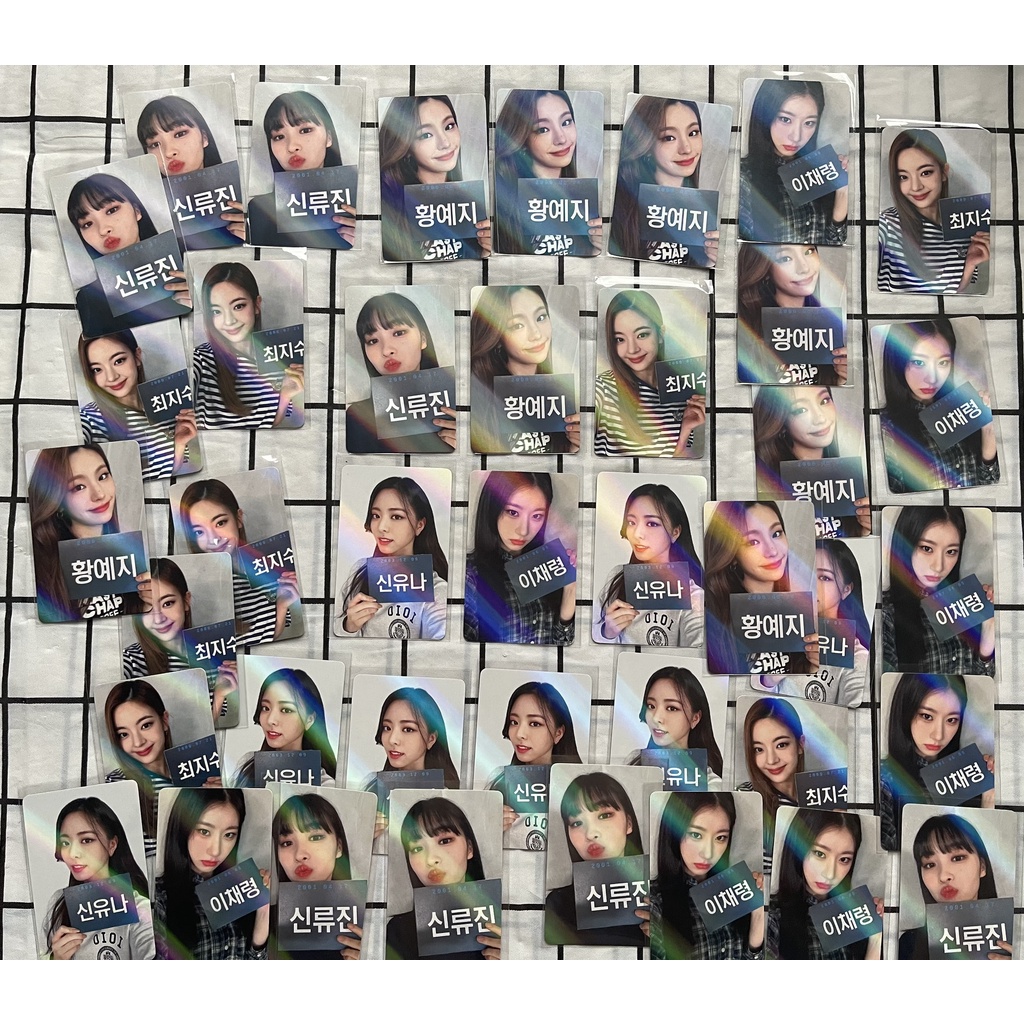 Card Ảnh ITZY Checkmate POB MAKESTAR chính hãng