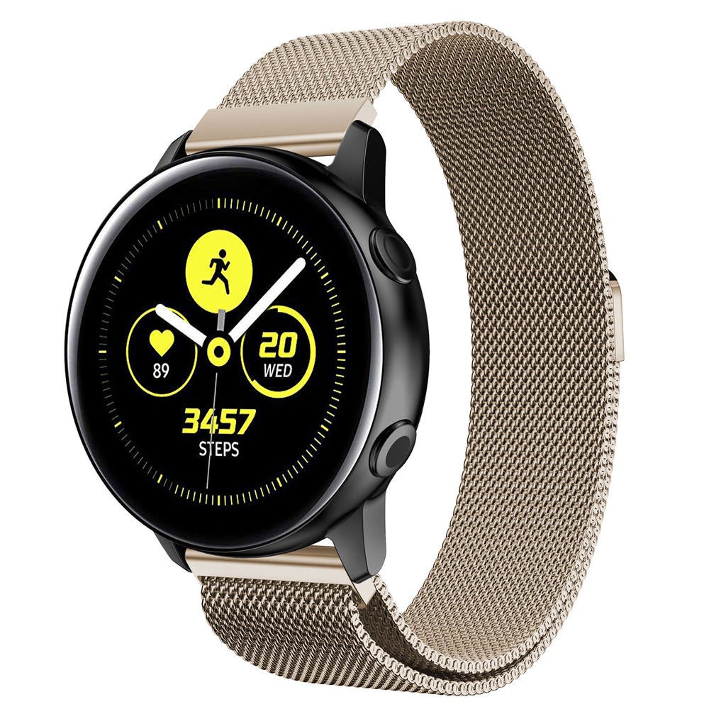 Dây đeo bằng thép 20mm cho Samsung Galaxy Watch Active /Gear S2/active2 / Huami Amazfit GTS / BIP youth lite