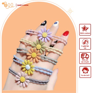 Dây chun buộc tóc Hoa cúc họa mi