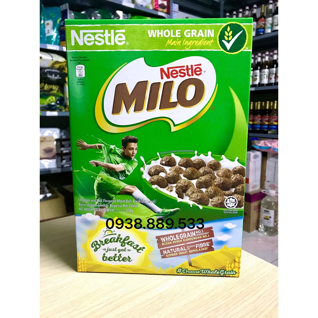 Bánh Ăn Sáng Nestle Milo 330g