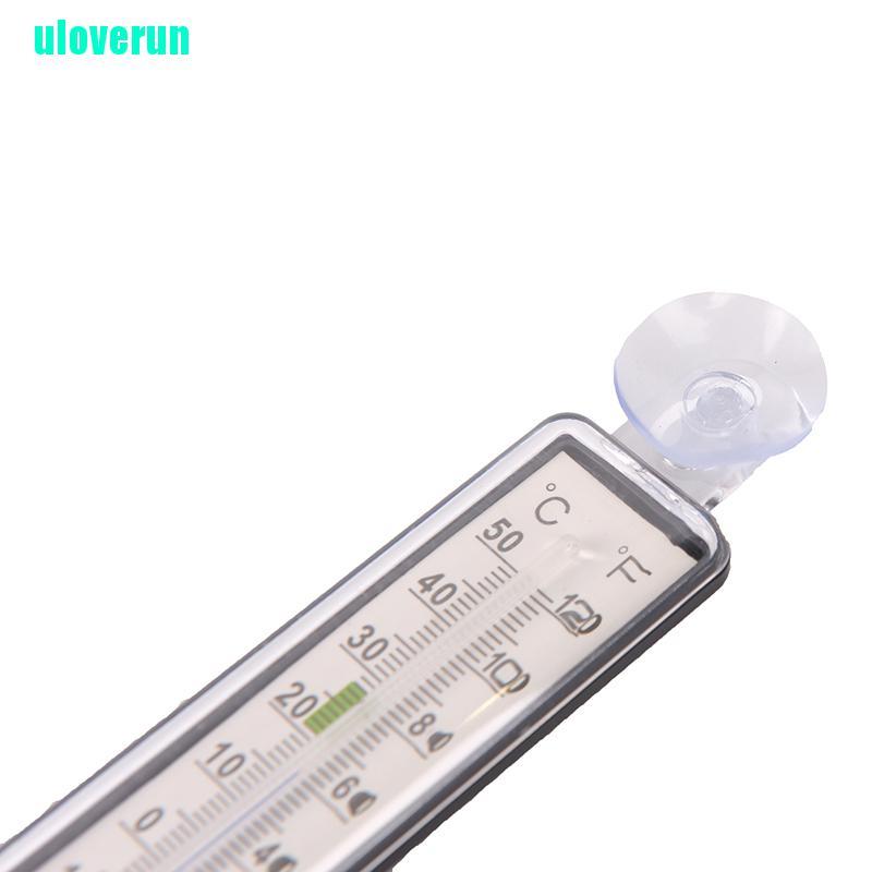 Uloverun Đồng Hồ Đo Nhiệt Độ Nước Bể Cá Bằng Kính