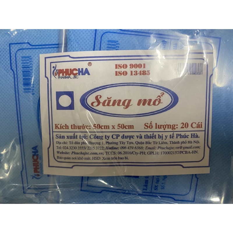Săng mổ 50x50 có lỗ