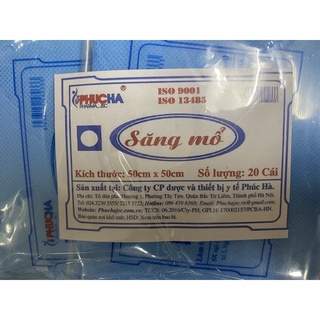 Săng mổ 50x50 có lỗ, không lỗ