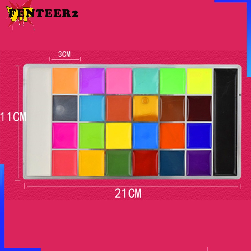 26colors Face Body Painting Palette for Kids Cosplay Party Costumes Make Up