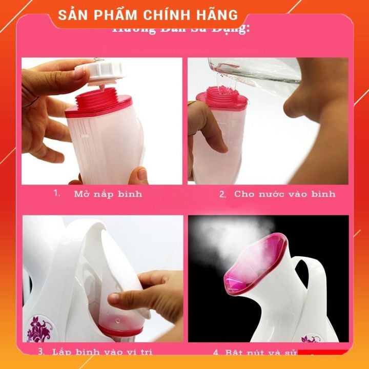 [Giá hủy diệt] Máy Xông Mặt Sokany Cao Cấp Chăm Sóc Da Mặt Tại Nhà [anthudogiadung89]