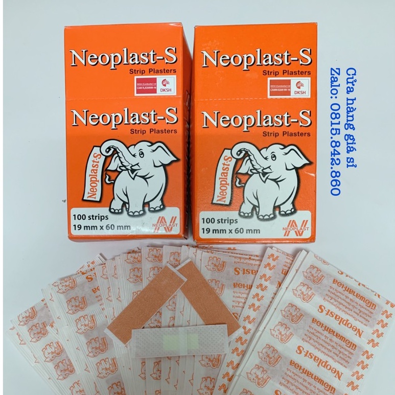 Băng Keo Cá Nhân Neoplast Không Thấm Nước - S Thái Lan