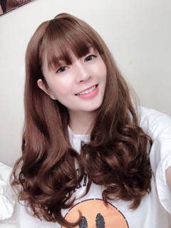 Tóc giả cả đầu xoăn lửng 8170