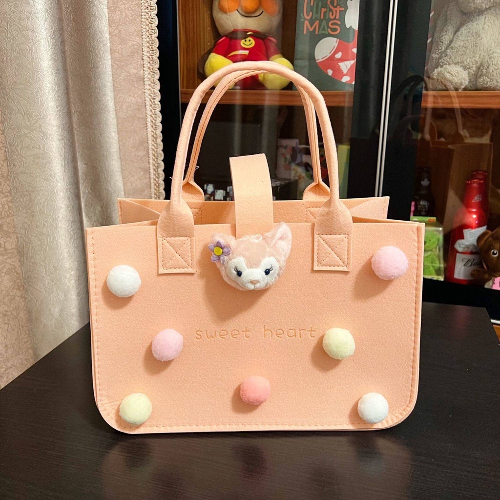 Túi Xách Một Bên Vai Đa Năng Họa Tiết Hoạt Hình Mới Làm Quà Tặng