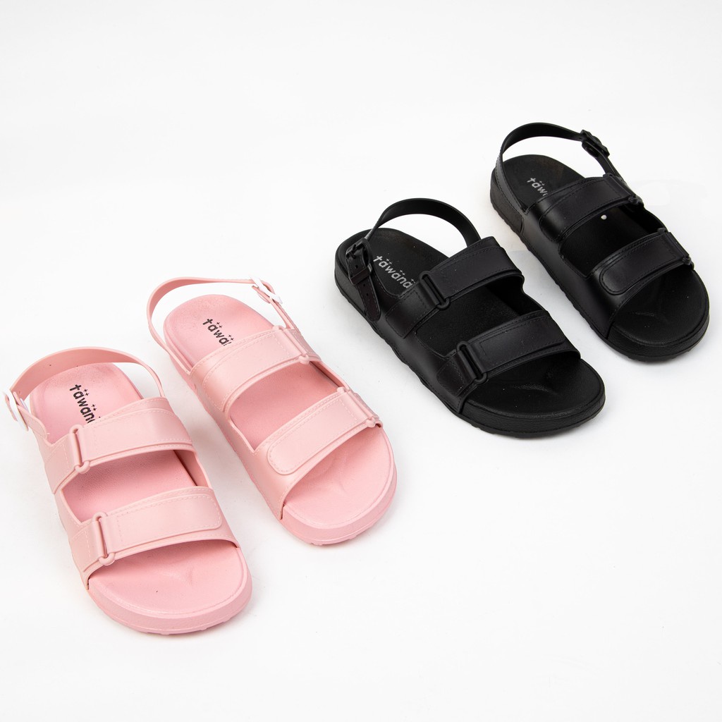 Giày Sandal Nữ 2 quai ngang cá tính MWC NUSD- 2839