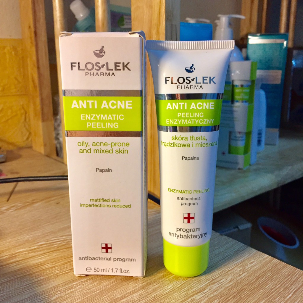 Tẩy Da Chết EnZym Flos-Lek Acne
