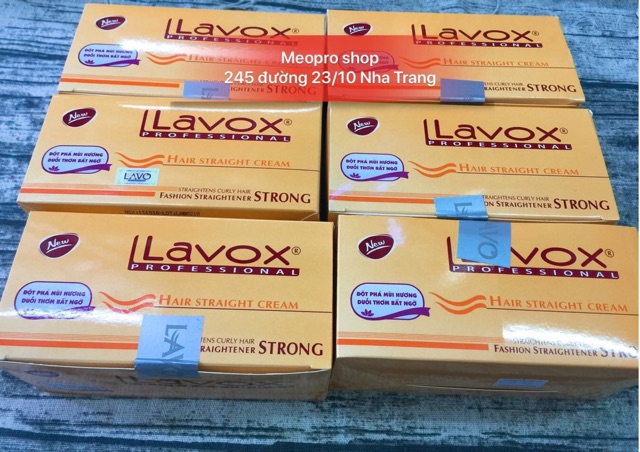 Thuốc duỗi tóc lavox