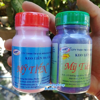 02 hủ keo mỹ tiến liền da cây 100g, đen 100g